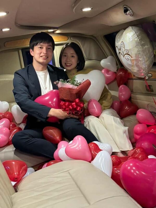 Tokyo | Marriage proposal limousine date - An Introduction to the Experience