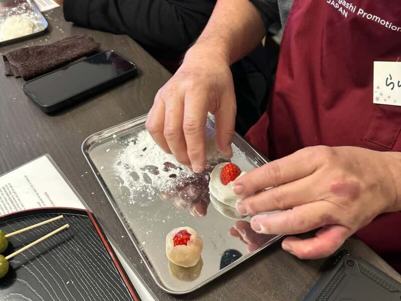 Tokyo: Mochi and Nerikiri Making Class with Matcha Tasting - What Do You Actually Do During the Class?