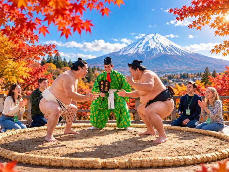 Tokyo Mount Fuji & Lake Kawaguchiko Day Trip (Including Live Sumo Performance) - A Fuji day with more than one reason to go