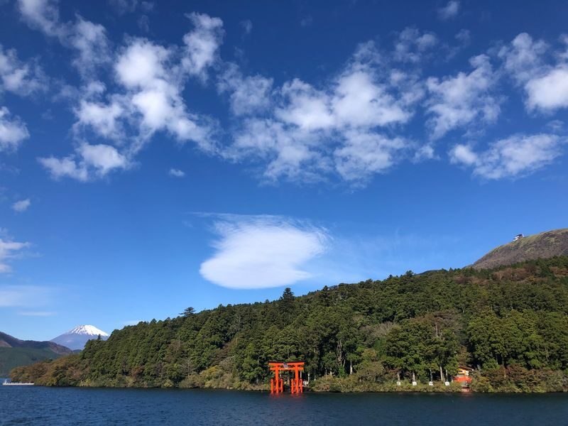 Tokyo: Mt Fuji & Hakone 6 Spots Tour w/ Bullet Train - Lake Ashi by boat