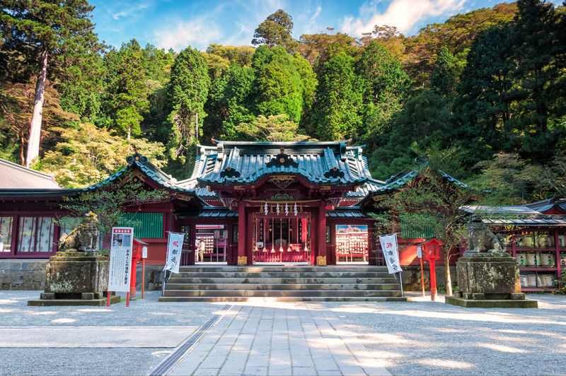 Tokyo: Mt Fuji & Hakone 6 Spots Tour w/ Bullet Train - A short look at Hakone Shrine