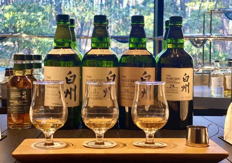 Tokyo: Mt. Fuji Highlights and Whisky Museum Private Tour - The Whisky Experience: Suntory Hakushu Distillery