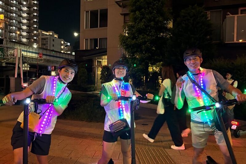 Tokyo Night E-Scooter Tour with Tokyo Tower - Weather, timing, and a few practical points