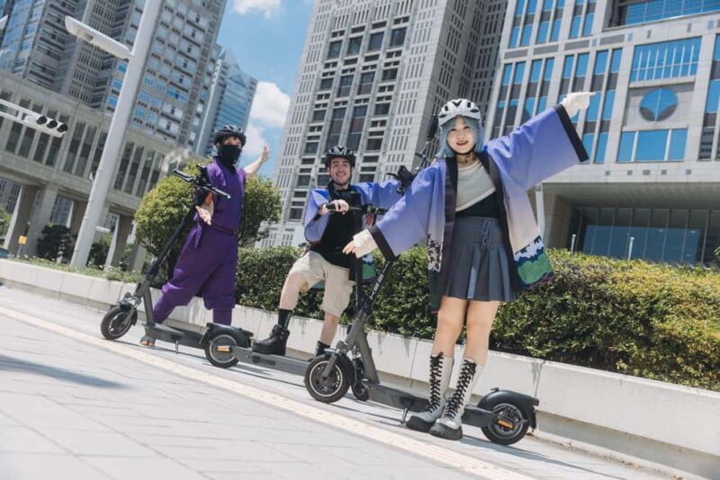 Tokyo: Ninja E-Scooter Tour with English Speaking Guide - What to Expect from the Ninja E-Scooter Tour