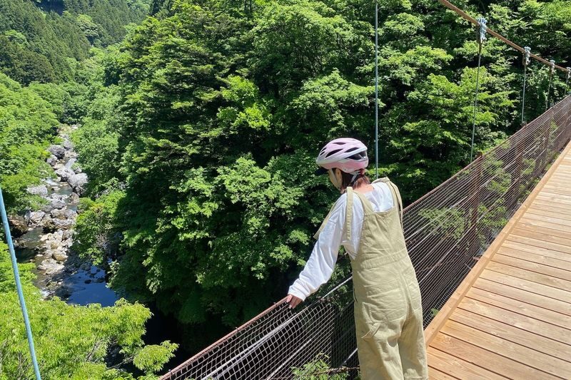Tokyo Okutama Mountain Half-Day Cycling Adventure with Wasabi Tasting - David’s local knowledge and practical care