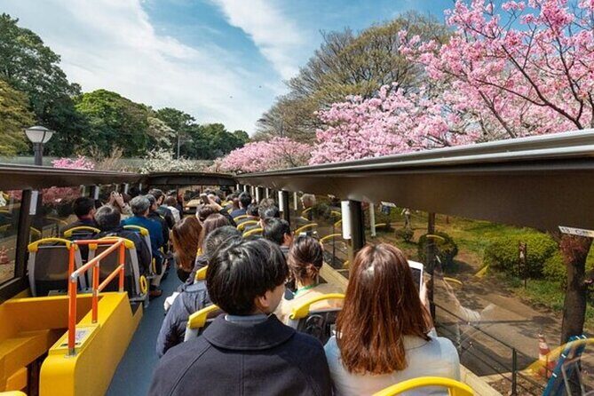 Tokyo: Open Top Sightseeing Bus with Audio Guide - What to Expect from the Itinerary