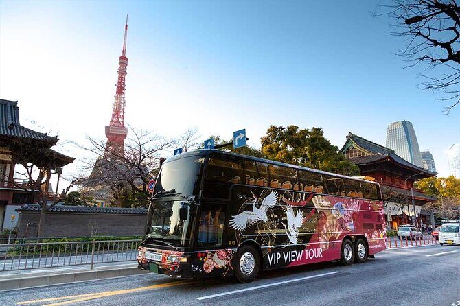 Tokyo: Open Top Sightseeing Bus with Audio Guide - What to Expect from the Tokyo Open Top Bus Tour