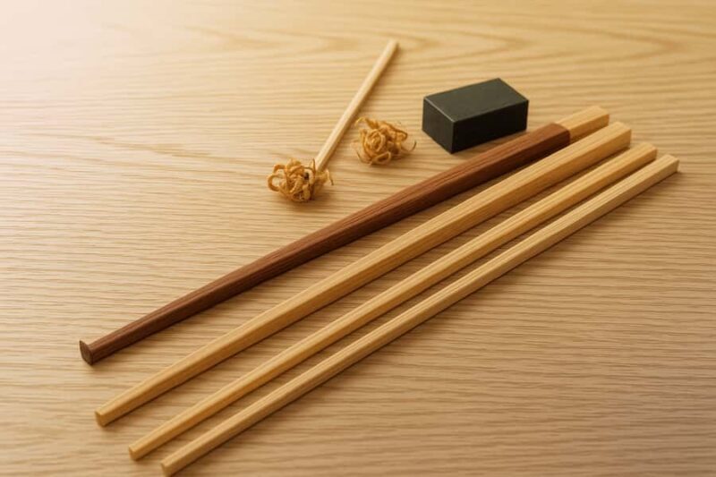 Tokyo : Original Chopstick Making Class with Local Craftman - The Experience: What to Expect
