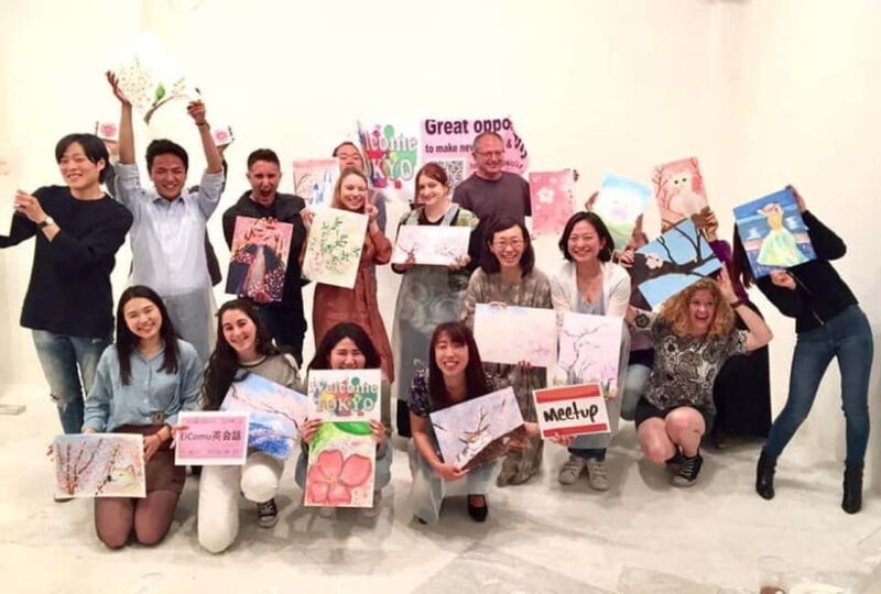 Tokyo: Paint and Wine "Japan scenery and Seasons" - Good To Know