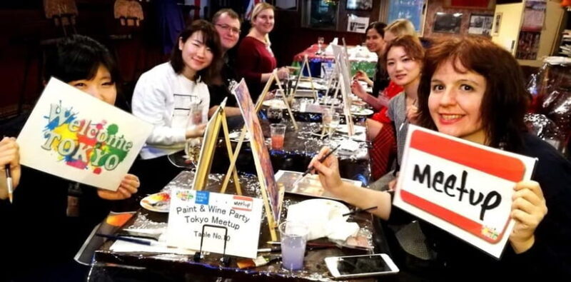 Tokyo: Paint and Wine "Japan scenery and Seasons" - The Sum Up