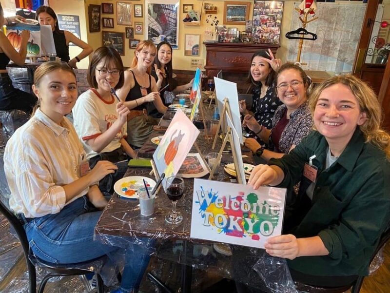 Tokyo: Paint and Wine "Japan scenery and Seasons" - FAQ