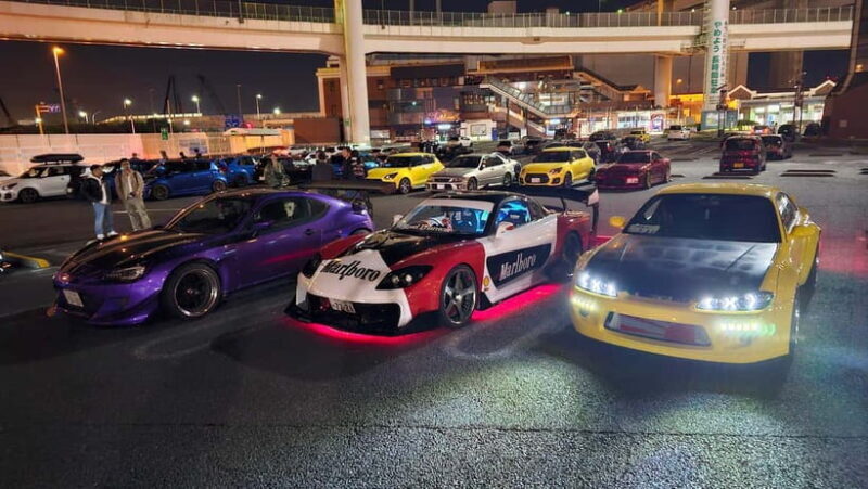 Tokyo: Premium Daikoku PA AND Umihotaru PA Car Tour - An Authentic Night in Tokyo’s Car Scene