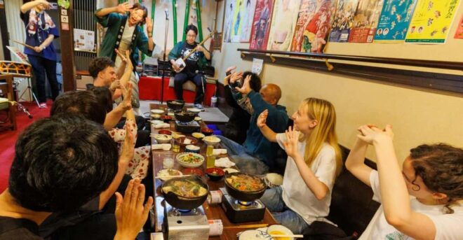 Tokyo: Quaint Restaurant With Dining and Cultural Experience - Traditional Music and Instruments