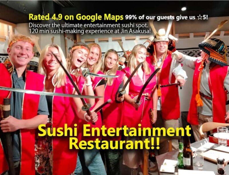 Tokyo : Samurai Sword & Sushi Experience with Chef Live - An In-Depth Look at the Experience