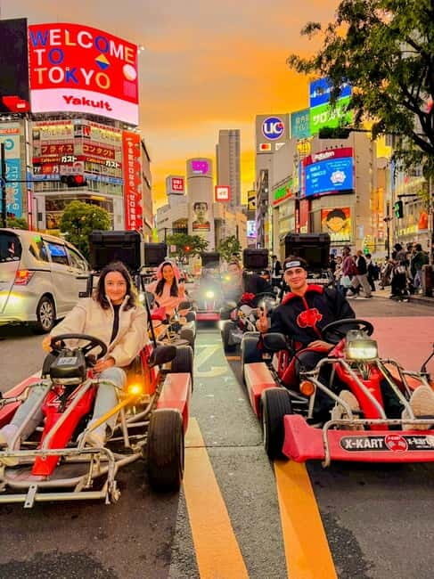 Tokyo: Shibuya and Shinjuku Streets Guided Go-Karting Tour - Good To Know