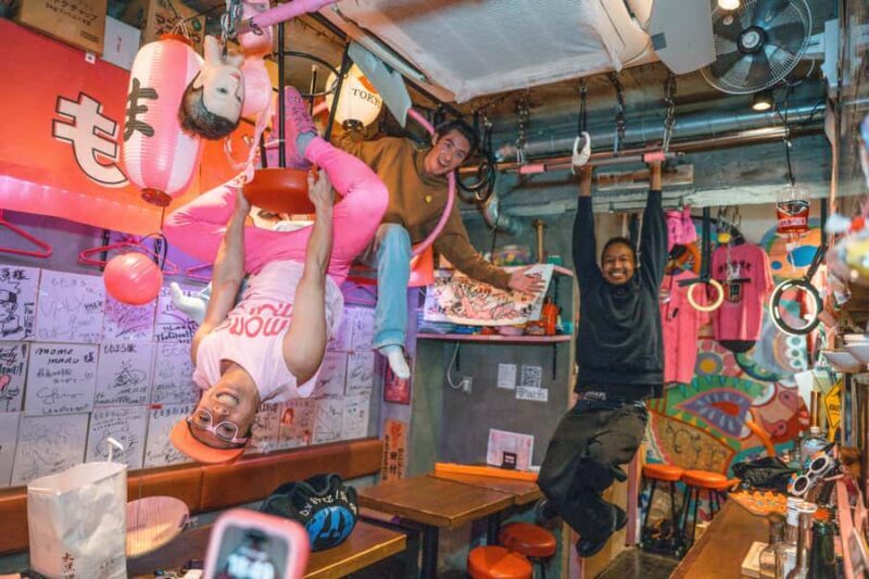 Tokyo: Shibuya Crazy Entertainment Bar Experience with Local - The Experience Breakdown