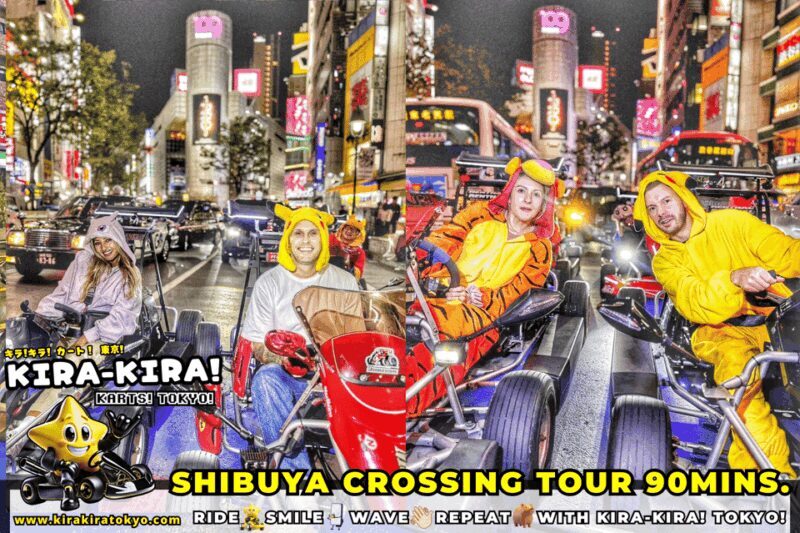 Tokyo: Shibuya Crossing x Tokyo Tower and more! Go-Kart Tour - Exploring the Tokyo Go-Kart Tour