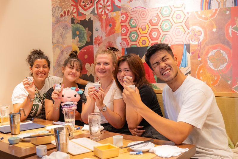 Tokyo: Shibuya Local Bar & Izakaya Crawl Tour - A drink stop near Miyashita Park
