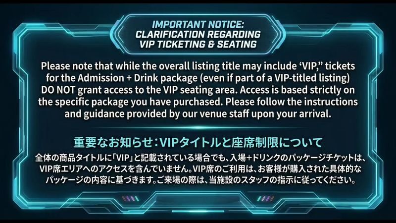 Tokyo Shinjuku: WARP Nightclub Ticket & VIP (For Foreign) - WARP Shinjuku at a glance