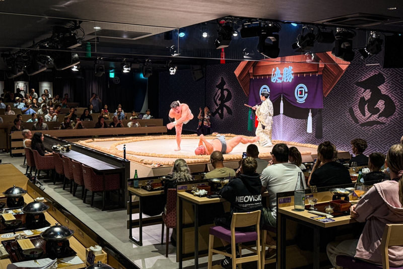 Tokyo Sumo Dinner Show in Ginza with Japanese Cuisine & Sake Bar - What this Ginza sumo show is, and what it is not