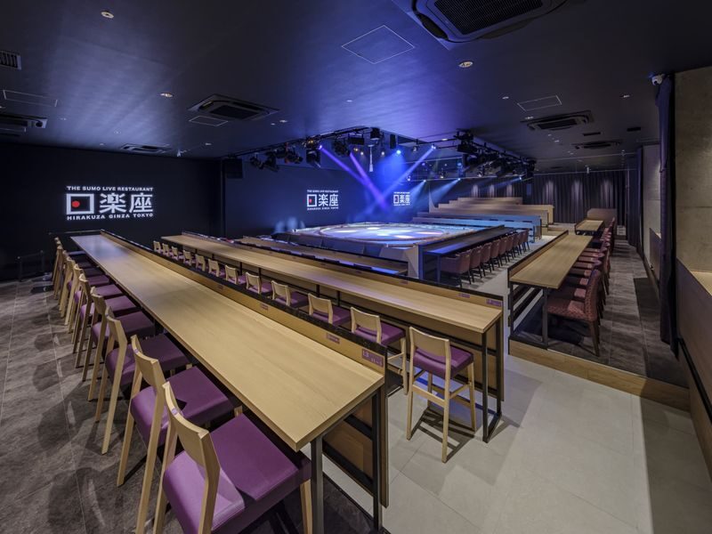 Tokyo Sumo Dinner Show in Ginza with Japanese Cuisine & Sake Bar - What is served, and how to choose a meal
