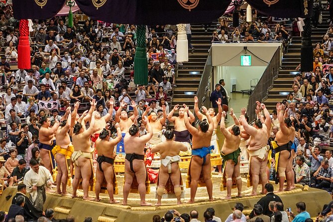Tokyo: Sumo Guided Tour With Premium Sumo Tournament Ticket - Sumo Wrestler Experience