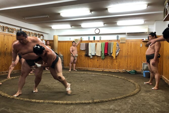 Tokyo Sumo Morning Practice Tour & Hot Pot Made by Wrestlers - Common Questions