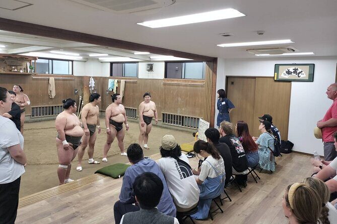 Tokyo Sumo Morning Practice with Guide  Ringside Live Training - Good To Know