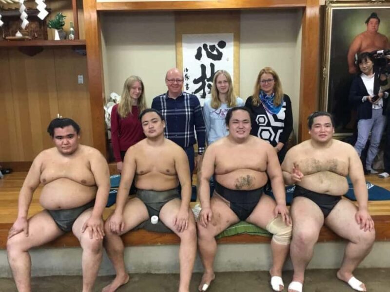 Tokyo: Sumo Morning Training Watching EXP. with Sumo Guide - Good To Know