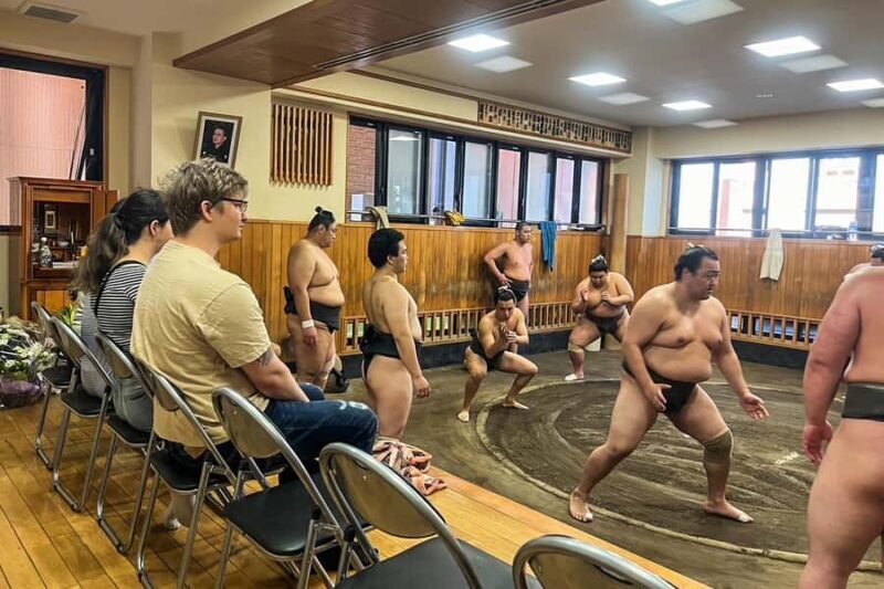 Tokyo: Sumo Practice Tour with Ring-Side Seat and Photoshoot - Introduction