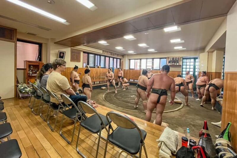 Tokyo: Sumo Practice Tour with Ring-Side Seat and Photoshoot - Good To Know