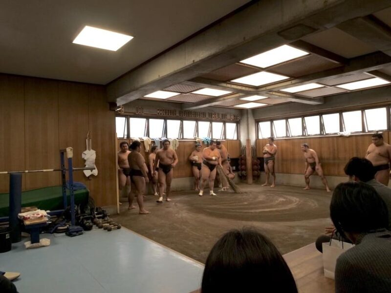 Tokyo: Sumo Practice Tour with Ring-Side Seat and Photoshoot - Who Might Not Enjoy It?