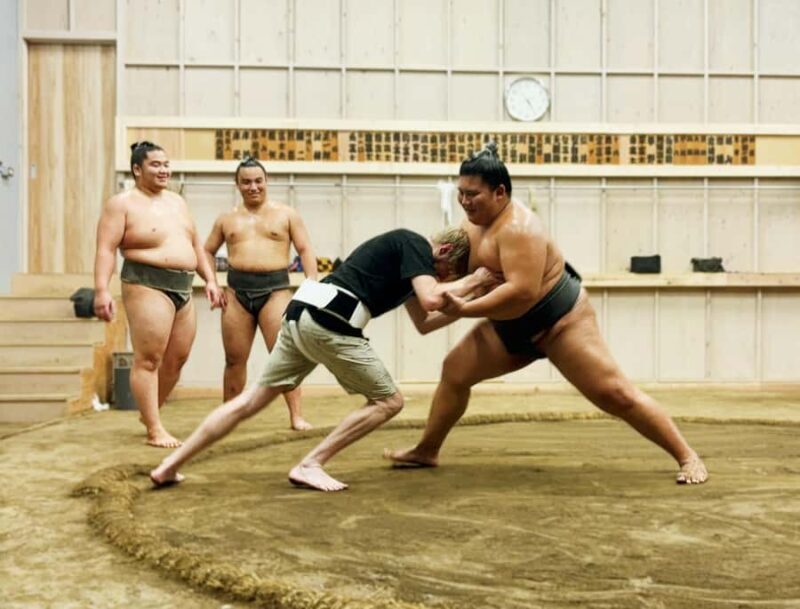 Tokyo: Sumo Training Experience with Real Sumo Wrestlers - Good To Know