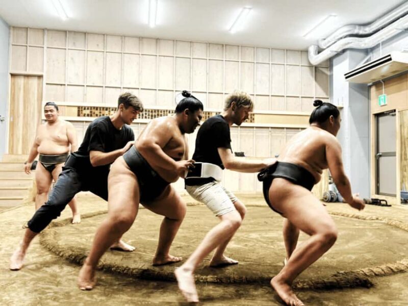 Tokyo: Sumo Training Experience with Real Sumo Wrestlers - The Cultural & Practical Details
