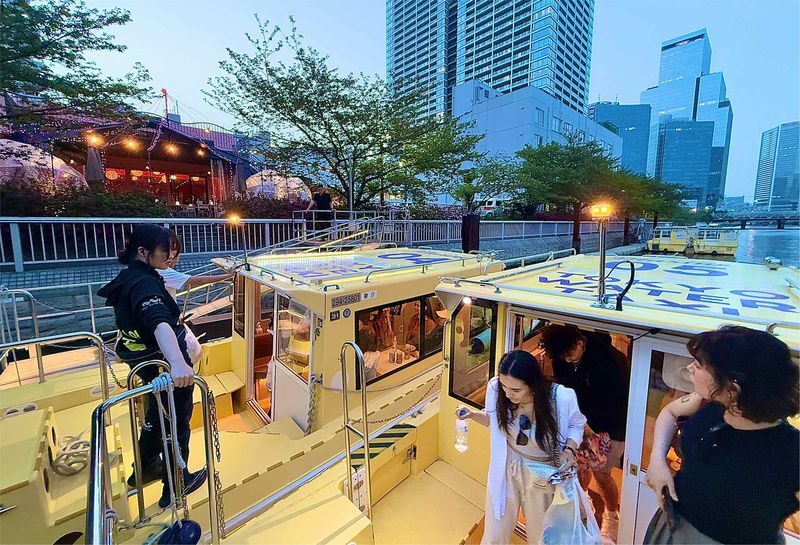 Tokyo: Sunset Boat Cruise with Local Guide on Private Boat - Daytime seagulls are a separate option