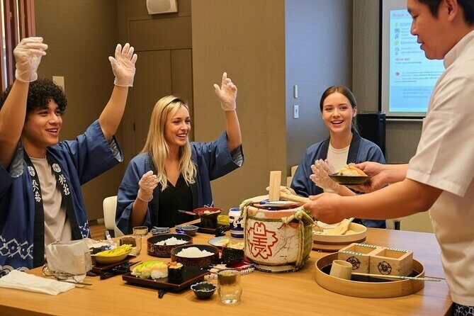 Tokyo Sushi Making Class : Sake Ceremony & Matcha Experience - Good To Know