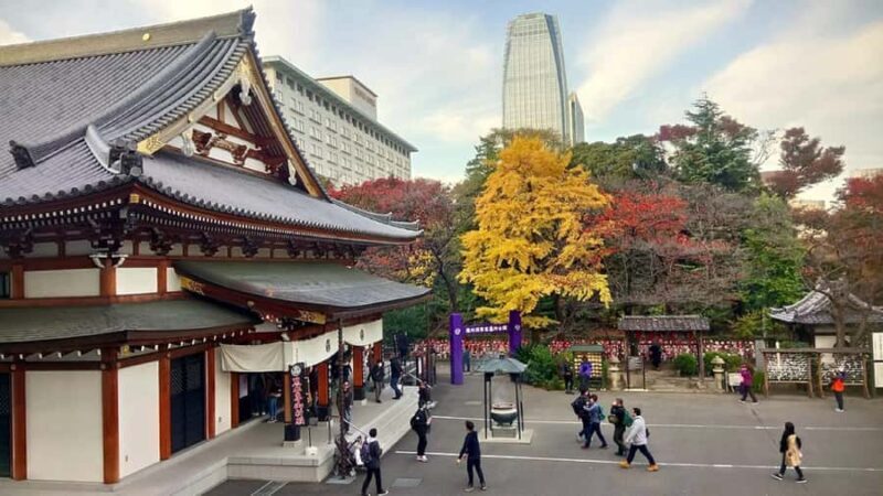 Tokyo: Tokyo Tower, Shiba Park, Zojoji Temple Walking Tour - The Highlight: Tokyo Tower