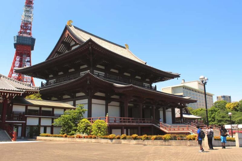 Tokyo: Tokyo Tower, Shiba Park, Zojoji Temple Walking Tour - Authentic Experiences and Insights
