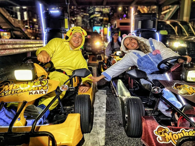 Tokyo Tower to Shibuya Crossing: Costume Drive Through City Icons - Tokyo from the seat of a go-kart