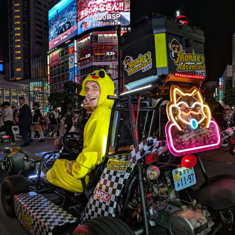 Tokyo Tower to Shibuya Crossing: Costume Drive Through City Icons - What the ride feels like