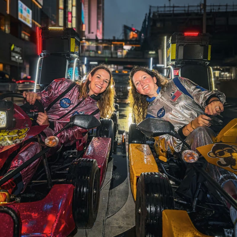 Tokyo Tower to Shibuya Crossing: Costume Drive Through City Icons - Costumes, cameras and small practical details