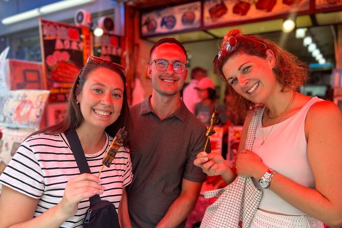 Tokyo Tsukiji Fish Market Food and Walking Tour - Exploring the Tsukiji Jogai Market