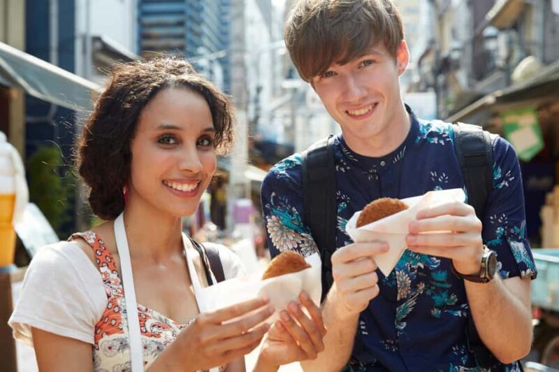 Tokyo : Tsukiji Fish Market Food Walking & Shrine Visit Tour - Exploring Tokyo’s Tsukiji Fish Market: A Food and Culture Walk