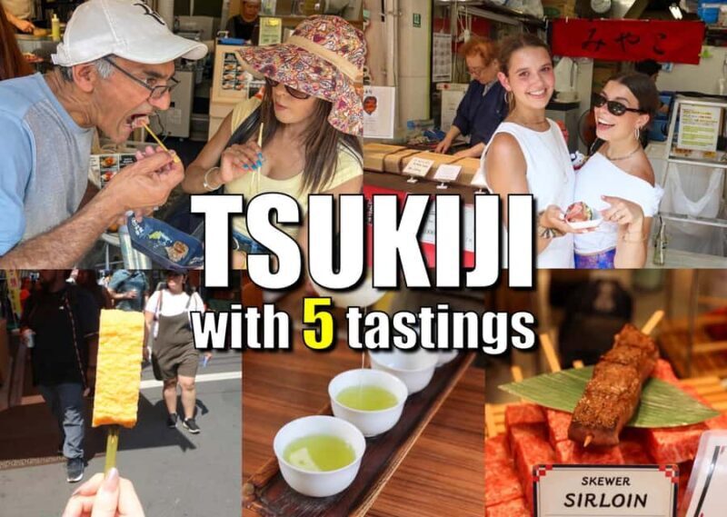 Tokyo: Tsukiji Outer Market Foodie Walk with 5 Tastings - The Value of the Experience