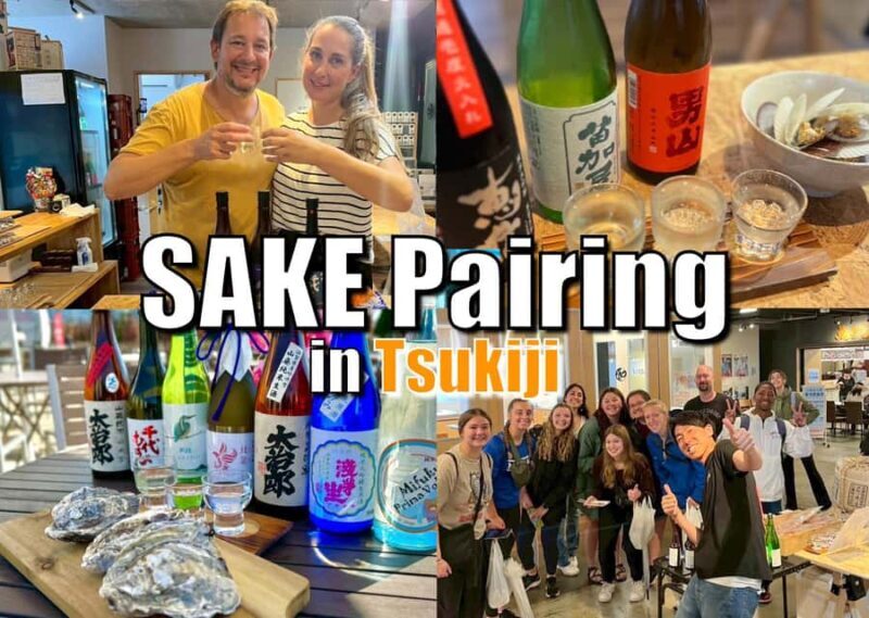 Tokyo: Tsukiji Sake Tasting Flight & Scallop Pairing - The Seafood & Sake Pairing