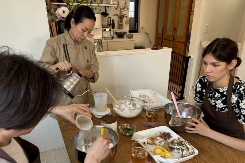 Tokyo - Vegan & Gluten Free Udon Noodle Cooking Class - Making udon without wheat in Nippori