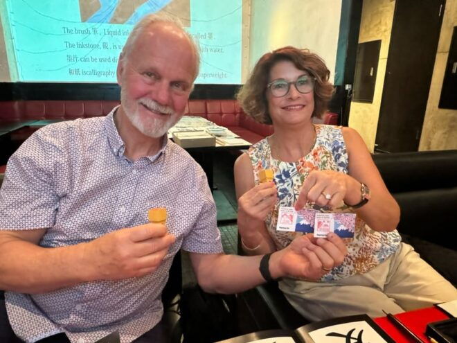 Tokyo: Write Your Name in Kanji! With Stamp - Complimentary Drinks Offered
