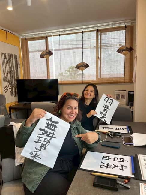 Tokyo:Calligraphy &Make your original folding fan in Asakusa - Detailed Review of the Calligraphy & Fan-Making Experience