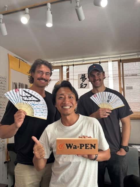 Tokyo:Calligraphy &Make your original folding fan in Asakusa - The Sum Up