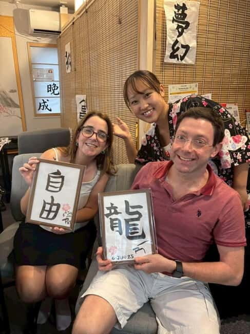 Tokyo:Calligraphy &Make your original folding fan in Asakusa - The Sum Up